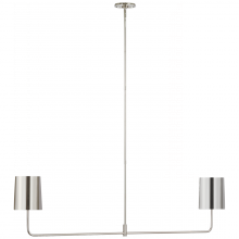  BBL 5085PN-PN - Go Lightly 54" Two Light Linear Chandelier