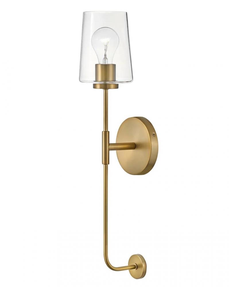 Large Single Light Tall Sconce