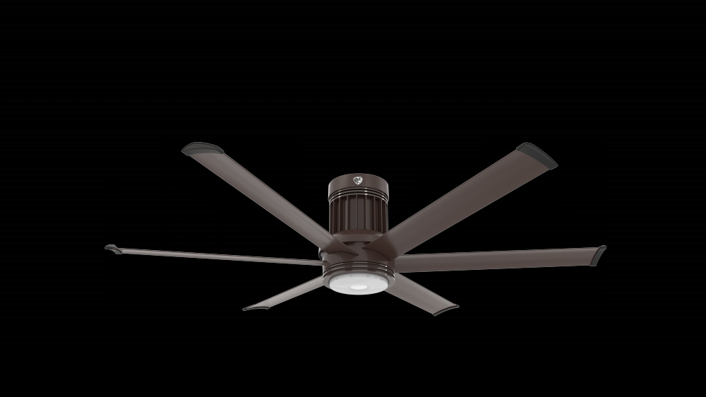Ceiling Fan Kit, i6, 60", 100-277V/1PH, WiFi/BLE, Outdoor, 0.05HP, 125W, Direct Mount