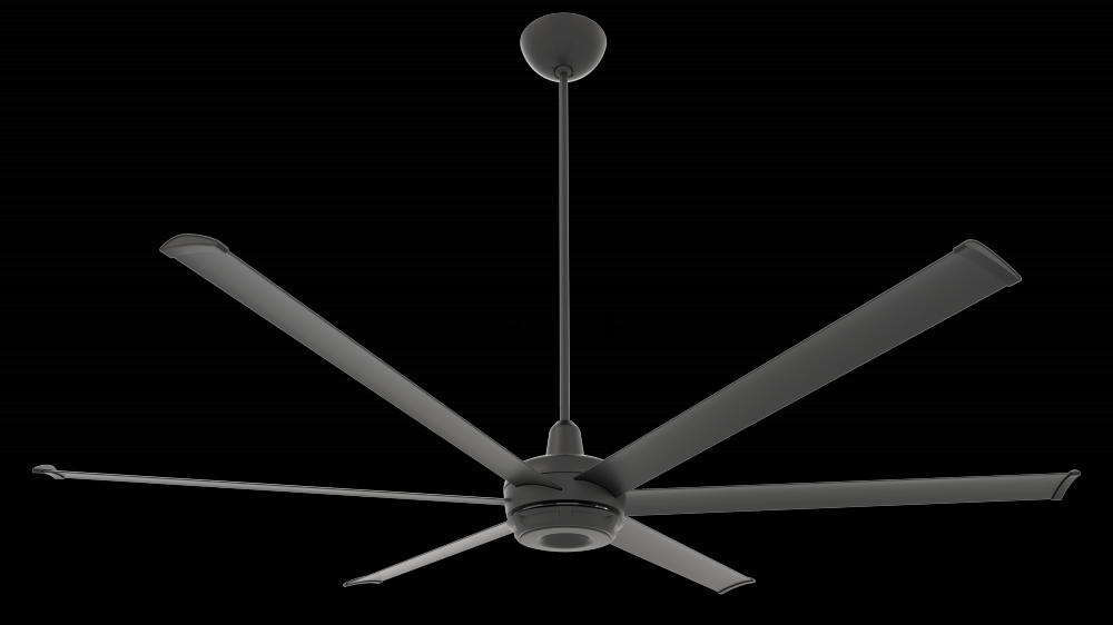 Ceiling Fan Kit, es6, 84", 100-277V/1PH, 0.05HP, 125W, Universal Mount