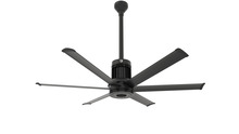 Big Ass Fans MK-I61-051806A728I24 - Ceiling Fan Kit, i6, 60", 100-277V/1PH, WiFi/BLE, Indoor, 0.05HP, 125W, Universal Mount