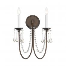 Maxim 12161CHB/CRY - Plumette-Wall Sconce