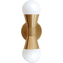 Dainolite FOR-72W-AGB - 2 Light Incandescent Aged Brass Wall Sconce