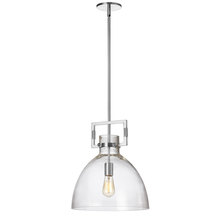 Dainolite LBY-141P-PC - 1 Light Incandescent Polished Chrome Pendant