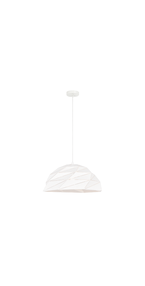 Riku 18" Pendant - White