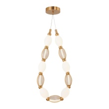 Matteo Lighting C37101AG - Tentacles Aged Gold Brass Pendant