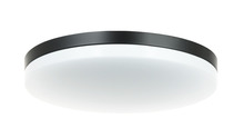 Matteo Lighting M12002BK - "Orion" 14" LED Flushmount - Black