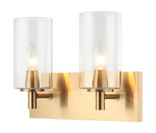 Matteo Lighting S04902AGCL - Candela Aged Gold Brass Wall Sconce