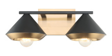 Matteo Lighting S06802MBAG - Velax Matte Black Wall Sconce