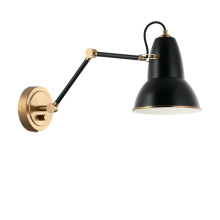Matteo Lighting S08421AGBK - Buzz Black Wall Sconce