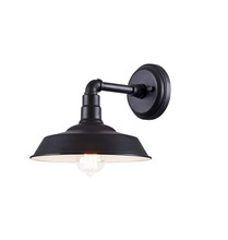 Matteo Lighting W58301DG - Scacchi" Wall Mount - Dark Grey Metal Shade  *Damp Rated