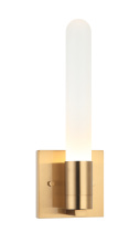 Matteo Lighting W65801AG - Aydin Aged Gold Brass Wall Sconce