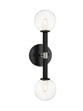 Matteo Lighting W75312BKCL - Stellar Wall Sconce