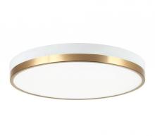 Matteo Lighting M15302WHAG - Tone Flush Mount