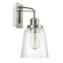 Capital Canada 3711BN-135 - Fallon Wall Sconce - Brushed Nickel w/ Clear Glass