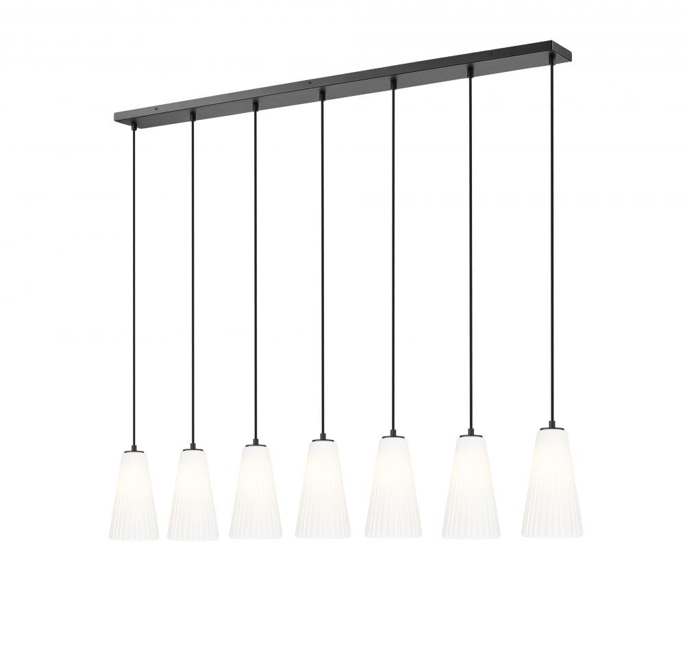 7 Light Linear Chandelier