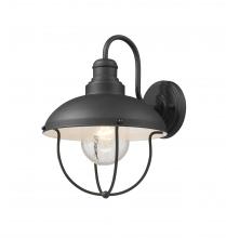  590M-BK - 1 Light Outdoor Wall Light