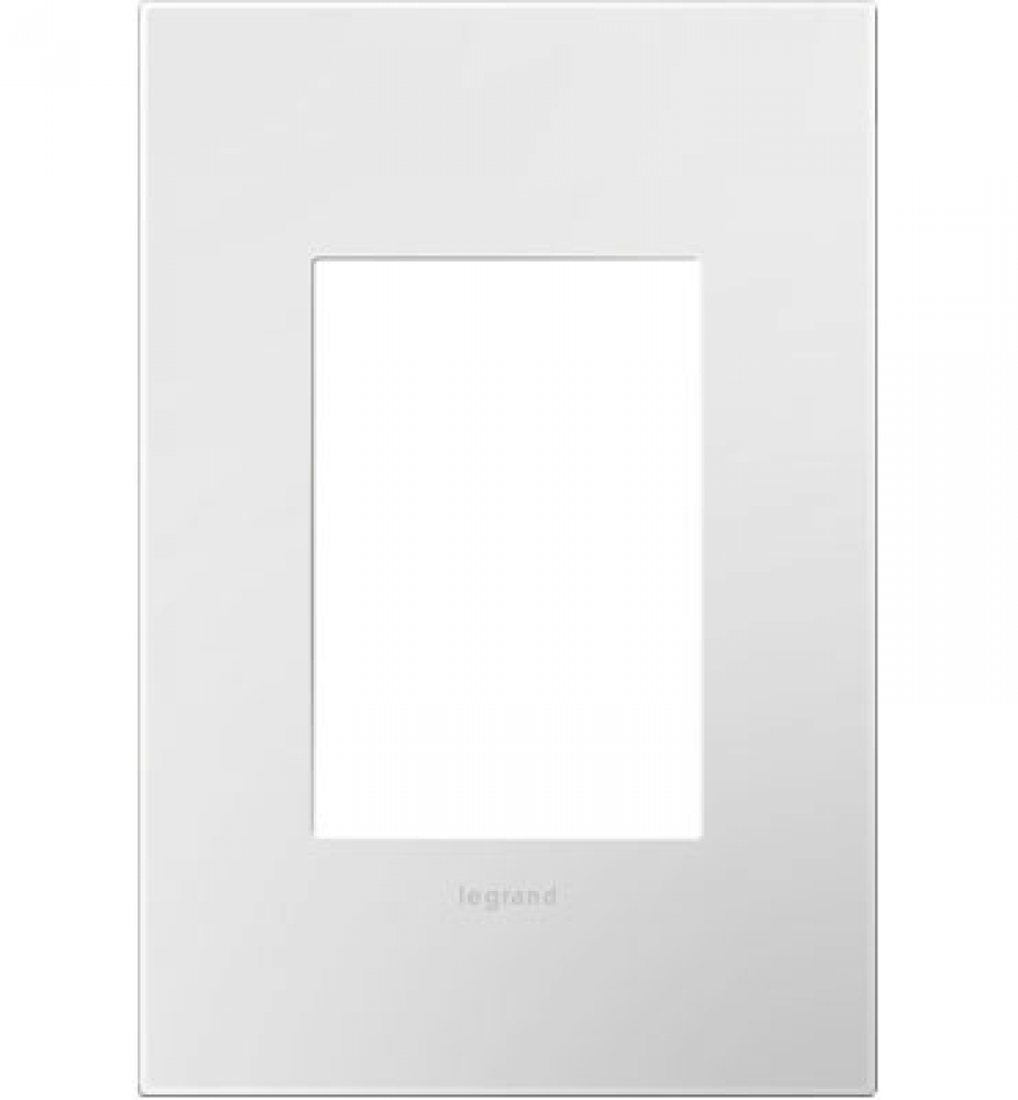 Gloss White, 1-Gang + Wall Plate