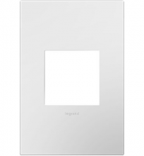 Legrand Canada AWP1G2WH6 - Gloss White, 1-Gang Wall Plate