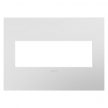  AD3WP-PW - EX CAP FPC WP, POWDER WHITE WALL PLATE, POWDER WHITE