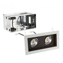WAC Canada MT-3LD211R-F927-BK - Mini Multiple LED Two Light Remodel Housing with Trim and Light Engine