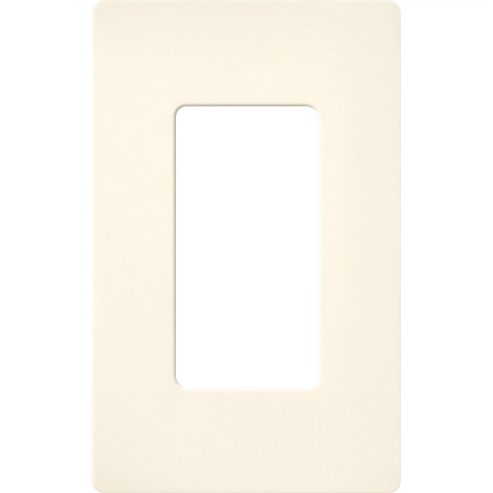 SATIN COLOR 1-GANG WALLPLATE BISCUIT