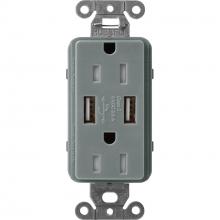  SCR-15-UBTR-SL - SATIN 15A USB REC SL