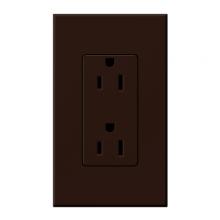 Lutron Electronics NTR-15-TR-BR - NT 15A TAMPER RESIST RECP BROWN