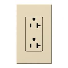  NTR-20-BE - NOVA T RECEPTACLE 20AMP BEIGE