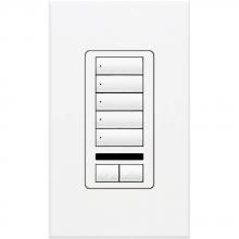 Lutron Electronics QSWS2-5BRLIRI-WH - QSWS2 WALLSTN 5BRLIR INS WH