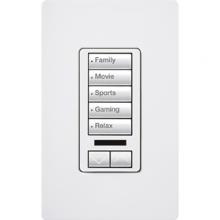  RRD-W5BRLIR-WH - RADIORA2 5BRLIR WALL KEYPAD WHITE