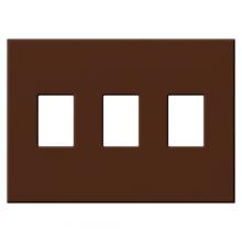 Lutron Electronics VWP-3-SI - VAREO WALLPLATE 3GNG SIENNA