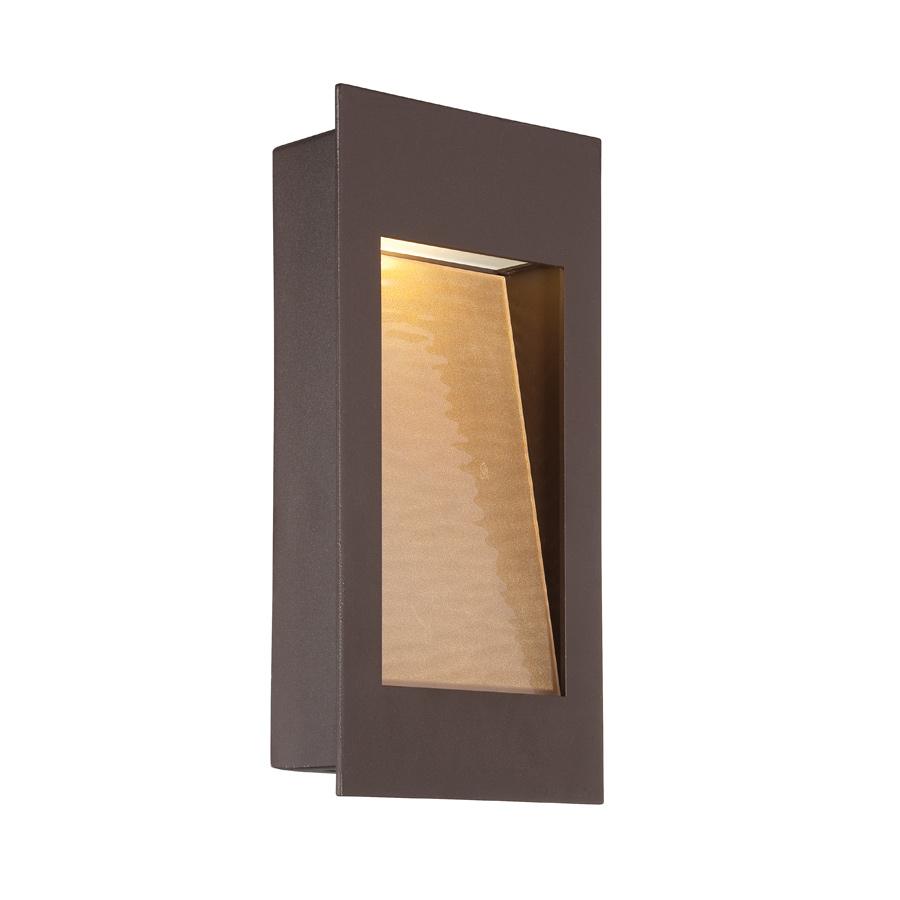 Spa 12" LED Outdoor Wall Light in Bronze