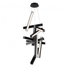 Modern Forms Canada PD-64849-BK - Chaos 49In Vertical Linear Pendant 3000K-30W 1923lms