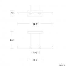 Modern Forms Canada PL-36518-27-AB - Ansel Picture Light