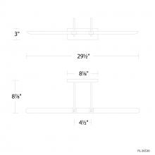 Modern Forms Canada PL-36530-27-AB - Ansel Picture Light