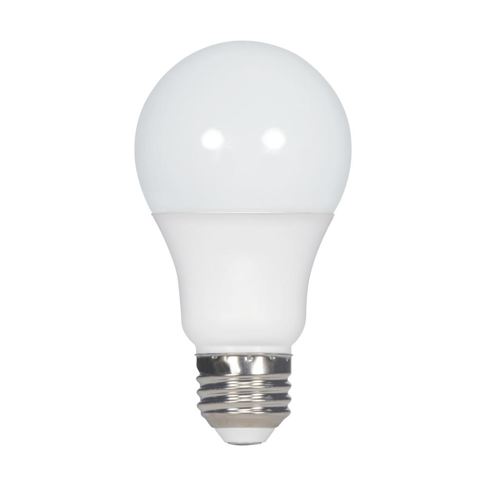 9.5 Watt; A19 LED; Frosted; 2700K Medium base; 220 deg. Beam Angle; 120 Volt; Non-Dimmable