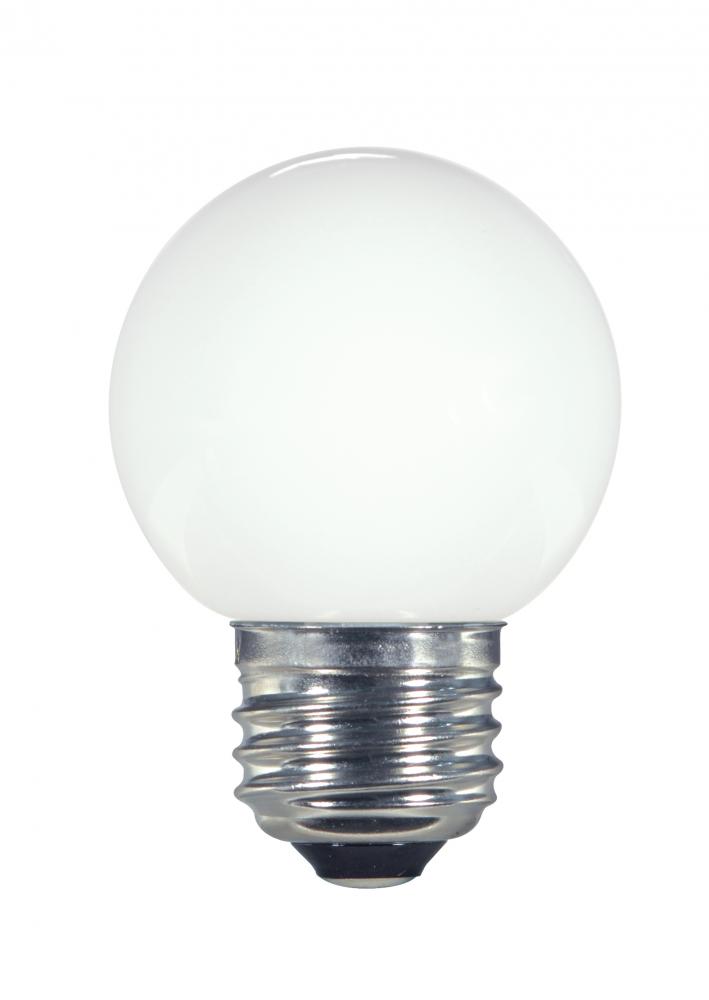 1.4 Watt LED; G16 1/2; White; 2700K; Medium base; 120 Volt; Carded