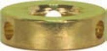 Satco Products Inc. 90/2457 - Shade Rings; 10 Gauge; 3/4" Diameter; 4 Hole Brass Plated