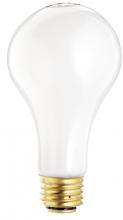 Satco Products Inc. S1820 - 30/70/100 Watt A21 Incandescent; White; 2500 Average rated hours; Medium base; 120 Volt