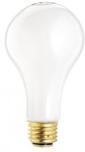 Satco Products Inc. S1821 - 50/100/150 Watt A21 Incandescent; White; 2500 Average rated hours; Medium base; 120 Volt