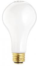 Satco Products Inc. S1824 - 30/70/100 Watt A19 Incandescent; White; 2500 Average rated hours; Medium base; 120 Volt