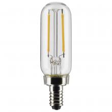  S21341 - 2.8 Watt T6 LED; Clear; Candelabra base; 90 CRI; 4000K; 120 Volt