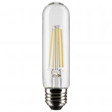  S21350 - 8 Watt T10 LED; Clear; Medium base; 90 CRI; 2700K; 120 Volt