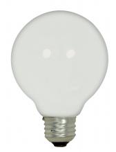 Satco Products Inc. S2438 - 43 Watt; Halogen; G25; White; 1000 Average rated hours; 750 Lumens; Medium base; 120 Volt