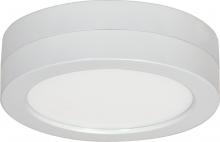Satco Products Inc. S29657 - Blink - Battery Backup Module Housing Only For Flush Mount LED Fixture - 9" Round - White Finish