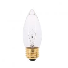 Satco Products Inc. S7010 - 60 Watt B11 Incandescent; Clear; 2500 Average rated hours; 600 Lumens; Medium base; 130 Volt;