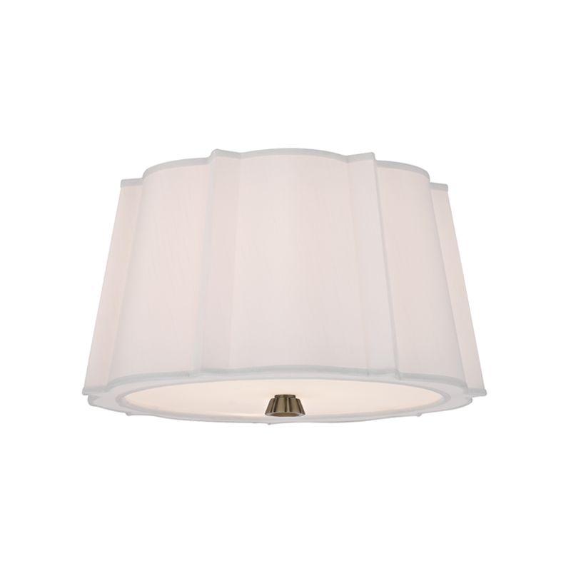 2 LIGHT SEMI FLUSH