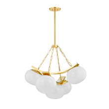 Hudson Valley 2105-AGB - Duxbury Chandelier