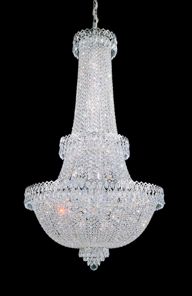 Camelot 41 Light 120V Chandelier in Aurelia with Clear Optic Crystal